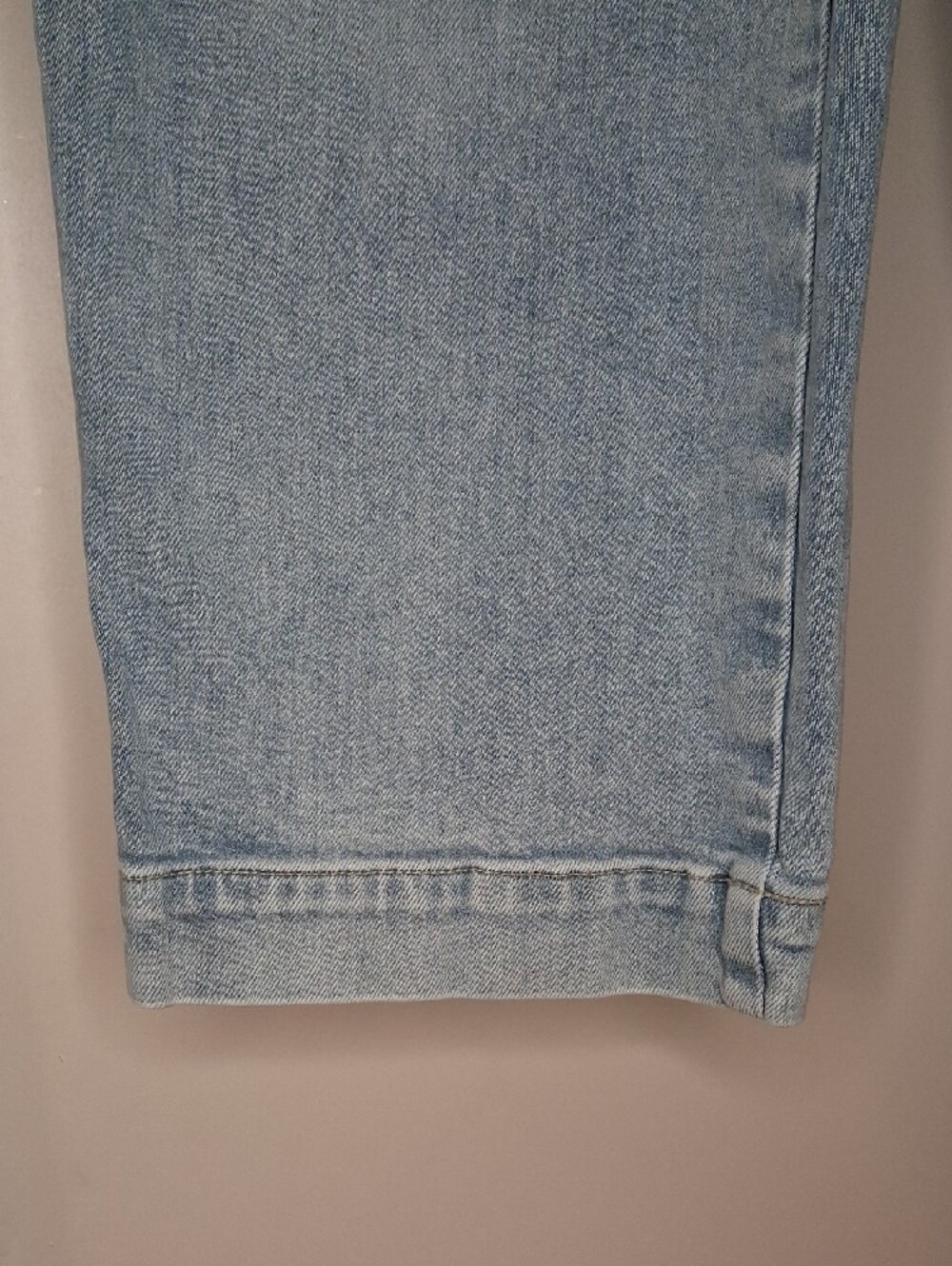 Talbots Light Blue Wide-Leg Cropped Jeans - Picture 4 of 10